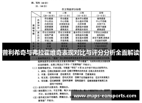 普利希奇与弗拉霍维奇表现对比与评分分析全面解读